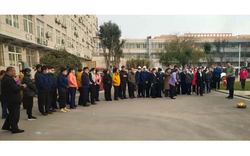 凯旋宫大酒店举办冬季消防知识培训暨实操演练