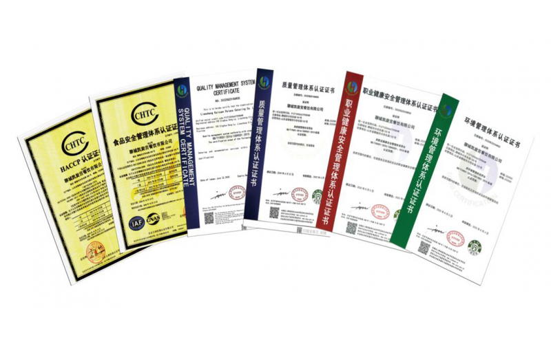 凯旋宫餐饮公司顺利通过食品安全管理等五大体系认证