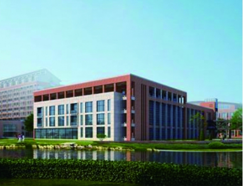 工业学校餐厅外观效果图